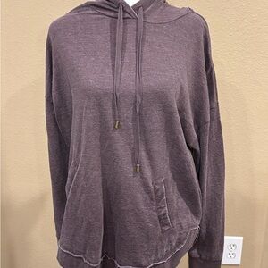 Women's Casual Hoodie in Purple